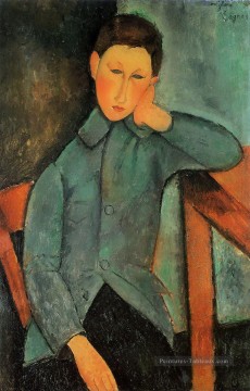 le garçon Amedeo Modigliani Peinture à l'huile